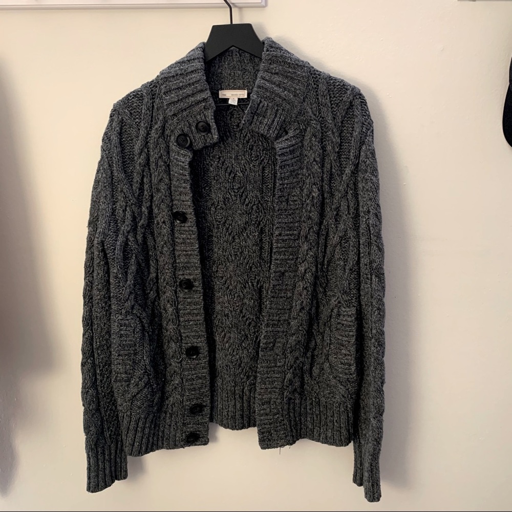 Gap Heavyweight Cable knit Cardigan